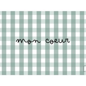 Carte "mon coeur"