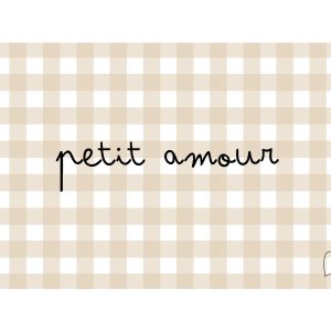 Carte "petit amour"