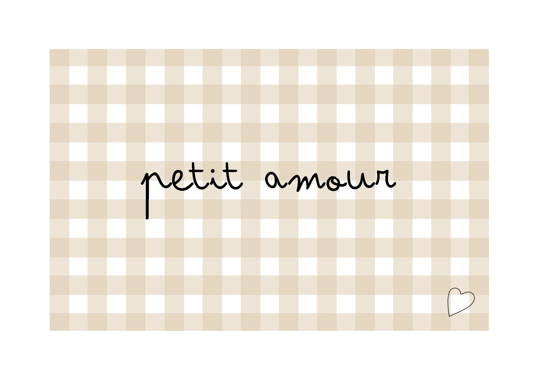 Petit amour Petit amour