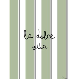 Carte "la dolce vita"