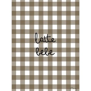 Carte "latte bebe"
