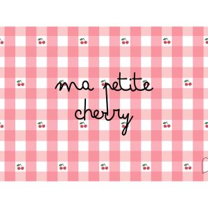 Carte "ma petite cherry"